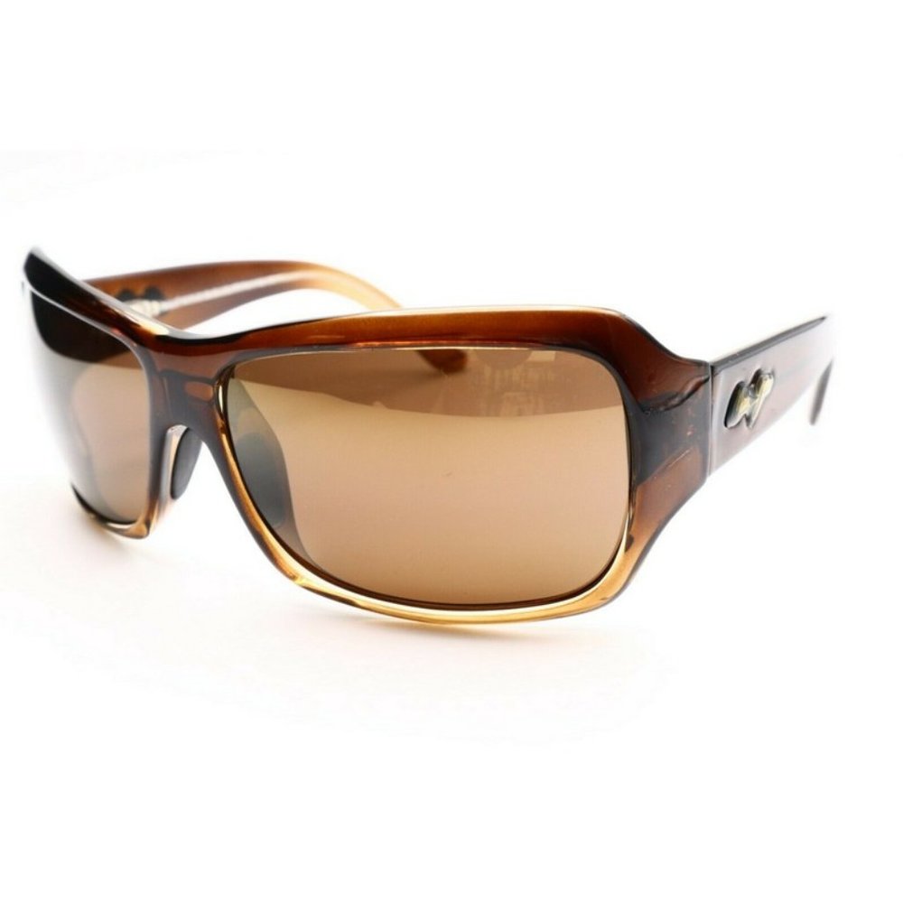 Maui Jim Sunglasses Palms MJ 111-01 Chocolate Fade HCL Bronze Polarized Lens